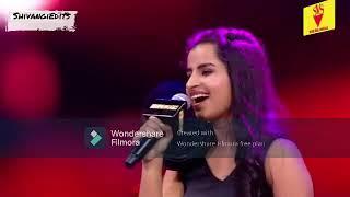 Shivangi heart melting live performance | #shivangikrishnakumar |#behindwoodsgoldicons