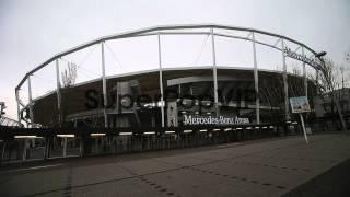 General View of Mercedes-Benz Arena in Stuttgart, Federal...