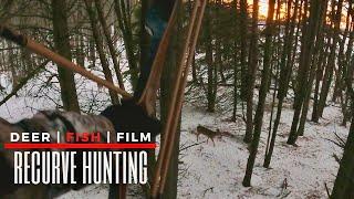 Last Hunt of the Season! Traditional Archery Kill | Bowhunting | DeerFishFilm