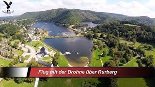 Luftaufnahmen mit einer Drohne von Rurberg / Eifel