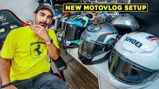 New Bike Pe New Helmet Motovlogging Ke Liye Ready 