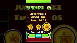 How to get geometry dash elite stereo madness third coin