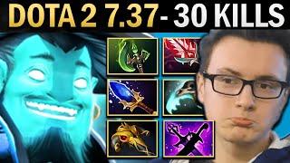 Storm Spirit Gameplay Miracle with 30 Kills and Parasma - Dota 2 7.37