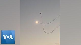 Israel’s Iron Dome Intercepts Rockets from Gaza