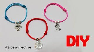 Super Easy Bracelet! Crafts to sell | easy bracelets to make with knots