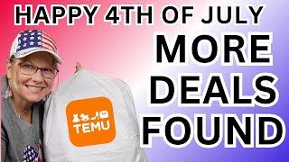 A @temu  Haul & Birthday Wish On The 4th of July, 2024 #temu #haul #temufinds