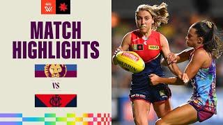 Brisbane v Melbourne Highlights | Round 10, 2023 | AFLW