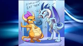 A Griffin's Curiosity & A Dragon's Free Meal [An MLP Vore story]