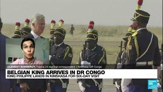 DR Congo: King Philippe lands in Kinshasa for six-day visit • FRANCE 24 English