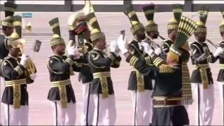 Pakistan Navy Band in Ahmed Bin Mohamed Military College, Qatar on 26th January, 2017