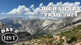 HIGH SIERA TRAIL 2024 | DAY 2 -4k- SOLO