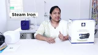 प्रोफेशनल स्टीम आयरन - असेंबली और कैसे इसका उपयोग करे  | Gravity feed steam iron assembly