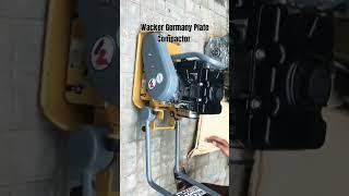 Wacker Germany Plate Compactor #shortsvideo #shortsyoutube #shortspakistan #compactors