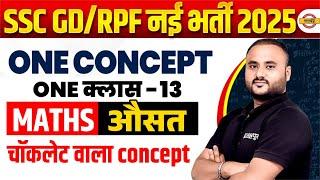 RPF CONSTABLE 2024 | SSC GD NEW VACANCY 2024 | AVERAGE CLASS | MATHS BY VIPUL SIR