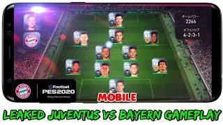 PES 20 MOBILE BETA Gameplay (Juventus vs Bayern Munich) & Leaked Photos!