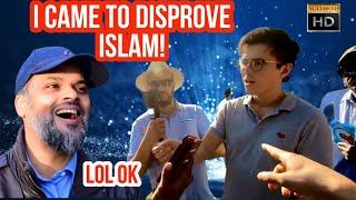 I Came to disprove Islam! Hashim Vs Young Christian | Speakers Corner | Old Is Gold | Hyde Park