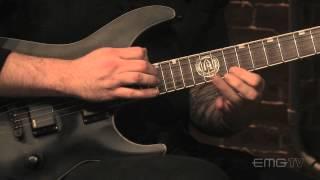 Incredible guitar playing, Andy James, Angel Of Darkness on EMGtv