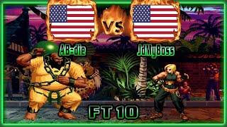 King of Fighters 97 - AB=die (USA) VS (USA) JdMyBoss [kof97] [Fightcade] [FT10] 더 킹 오브 파이터즈 '97