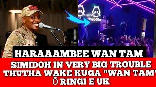 KWANYITANA! SAMIDOH IN BIG TROUBLE! HE WAS FORCED TO SAY "HARAAAMBEE WAN TAM" IN UK