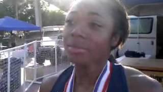 Kayla Gardner: Westminster Academy 100m dash champ