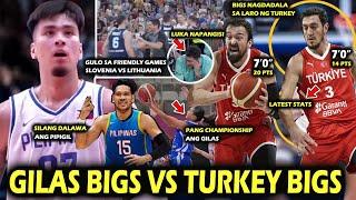 Bigs ang nagdala sa Laro! Kai Sotto at Fajardo Mapapalaban VS Dalawang Turkey 7 footers 20pts 14pts