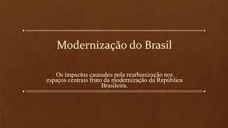 Modernização do Brasil