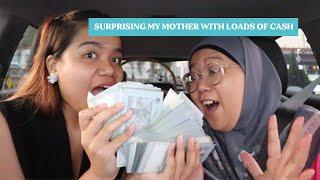 SURPRISING MY MOM WITH LOADS OF CASH