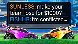 A pro rocket league social experiment