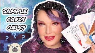 Makeup Challange: Full face of sample cards makeup only!