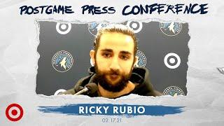 Ricky Rubio Postgame Press Conference - February 17, 2021