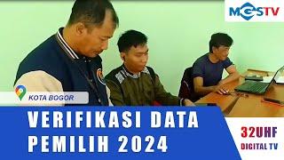 PPS KOTA BOGOR VERIFIKASI DATA PEMILIH