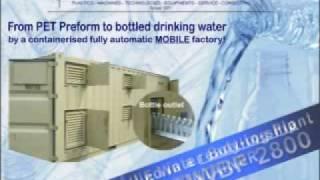 Mobile Bottling Plant  (2800BPH; 500ml) for still or carbonated beverages