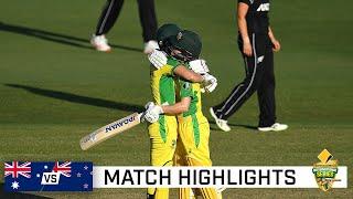 Lanning leads Aussies to 20th straight ODI win | CommBank ODI series vs New Zealand