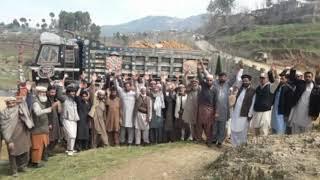 Dam construction manchora dam oghi mansehra construction area