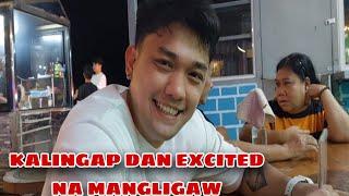 KALINGAP DAN EXCITED AT KABADO MANGLIGAW KAY JOY