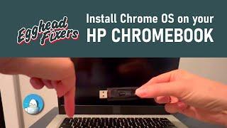 How To Install Chrome Operating System On Your HP Chromebook with a USB