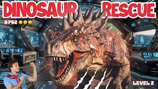  Dinosaur Space Rescue Brain Break | Kids Dinosaur Run Adventure & Fitness Exercises