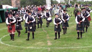 1ST LARGS BOYS BRIGADE PIPE BAND GRADE 4B Q 2 AT THE WORLD PIPE BAND CHAMPIONSHIPS 2022