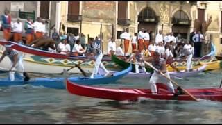 2002 09 01 Regata Storica Uomini su Gondolini a due remi