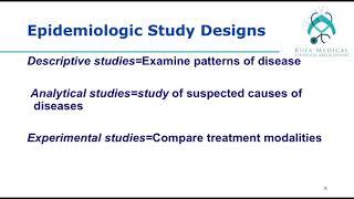 Health and Disease in Population -Session 5\ By KMSA