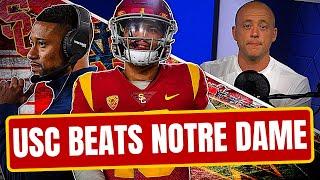 USC Beats Notre Dame - Josh Pate Rapid Reaction (Late Kick Cut)