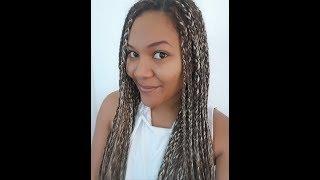 DIY Easy box braids |  Quarentine hair