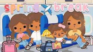 ️ FAMILY TRIP to BEACH RESORT *CHAOTIC* with Voice  Toca Boca Roleplay #tocaboca