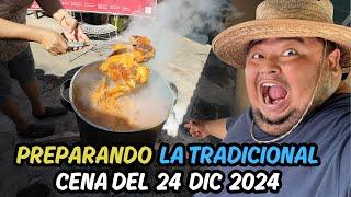 Así se Preparan Los Salvadoreños Para el 24 dic en Santa Ana Navidad