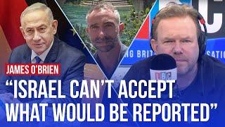 James O'Brien vs Israel-defending caller over aid worker killings in Gaza | LBC