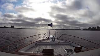 Leaving Boston MV Ropewalk