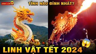  Cười Nghiêng Ngả Với 20 Tượng Linh Vật Rồng 2024 Độc Đáo Nhất Việt Nam I Kính Lúp TV