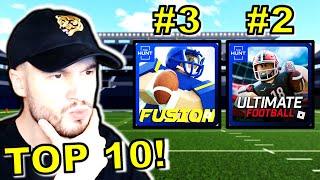 The TOP 10 BEST Roblox FOOTBALL Games!