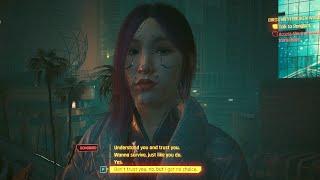 Tell Songbird you don't trust her half truths - Cyberpunk Phantom Liberty
