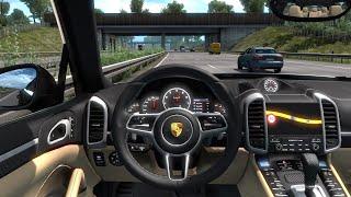 300 km/h Speed - Porsche Cayenne - Euro Truck Simulator 2